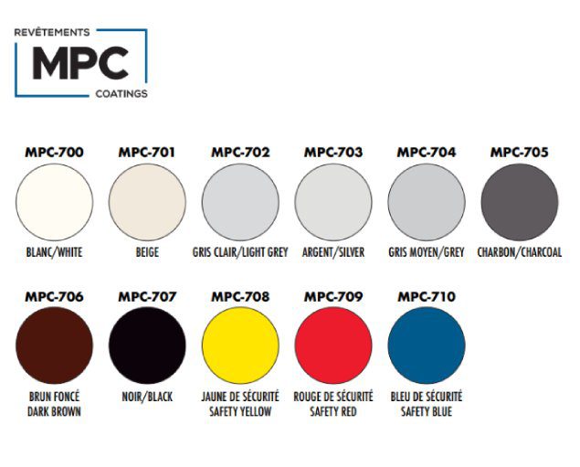 Color Chart | Resinous Flooring Supply